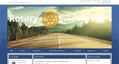 Desktop Screenshot of eugeneairportrotary.org